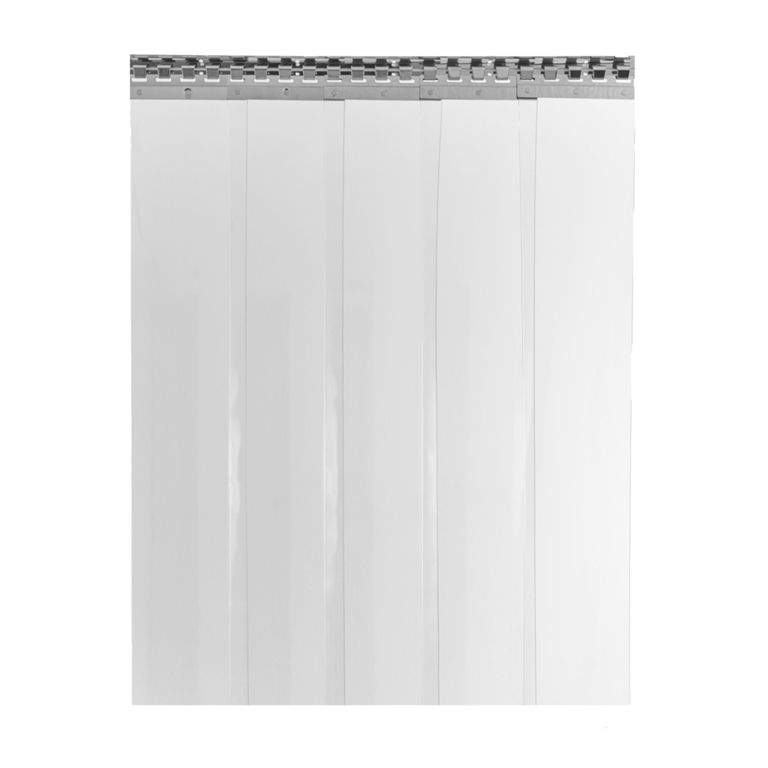 Streifenvorhang GLASKLAR TRANSPARENT Breite 1,35 m