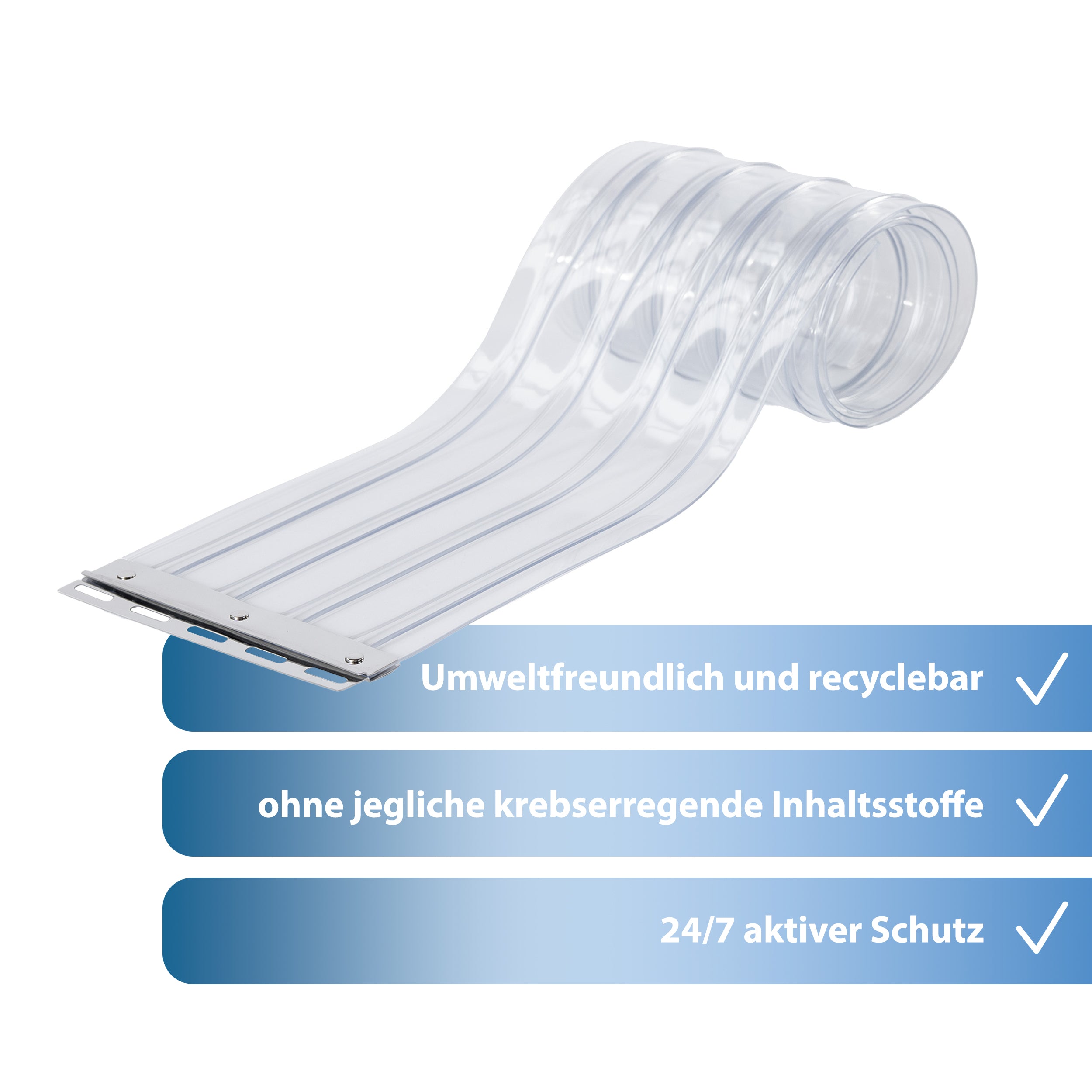 PVC Streifen GERIPPT