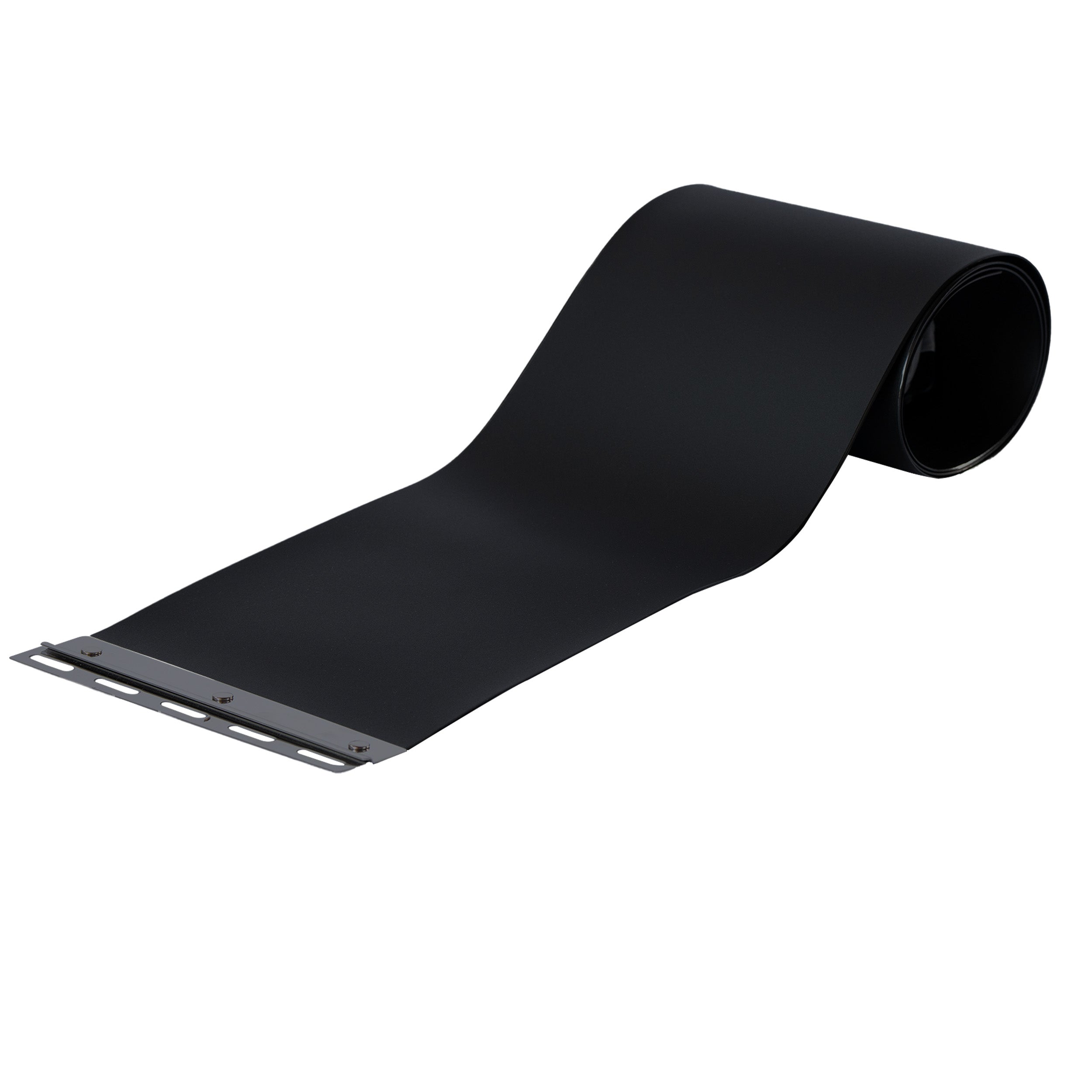 PVC Streifen SCHWARZ MATT