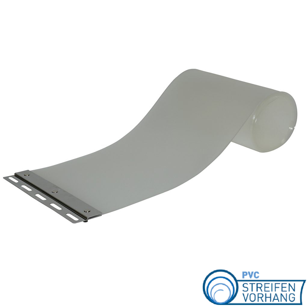 PVC Streifenvorhang mattiert Breite 1,50 m / Stärke 2 mm