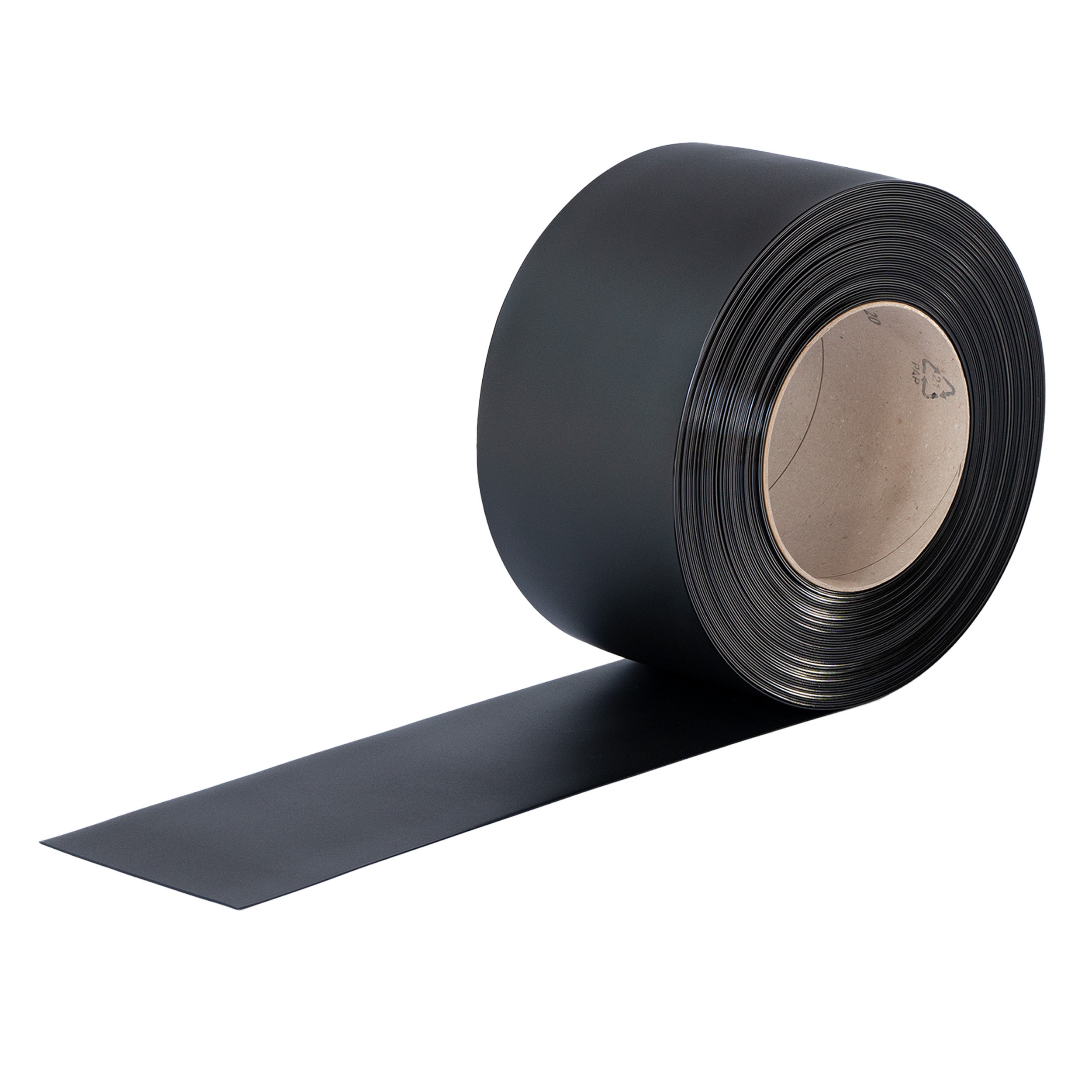 PVC Streifenvorhang schwarz-matt Breite 1,70 m / Stärke 2 mm